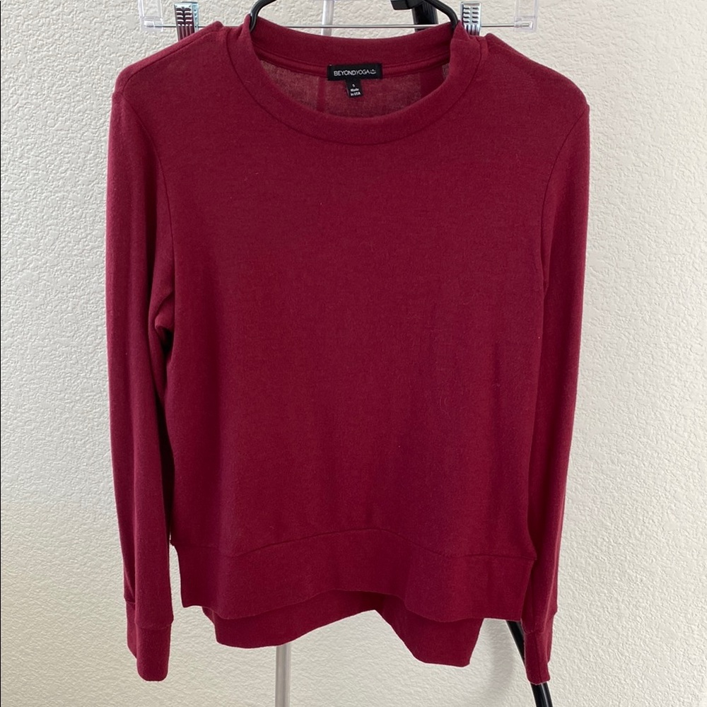 Bordeaux Long Sleeve Top